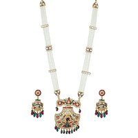 Minakari work Pearl Long set combo