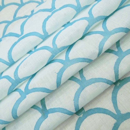Indian Half Circle Hand Block Print Fabrics