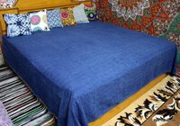 Indigo Blue Bed Sheet
