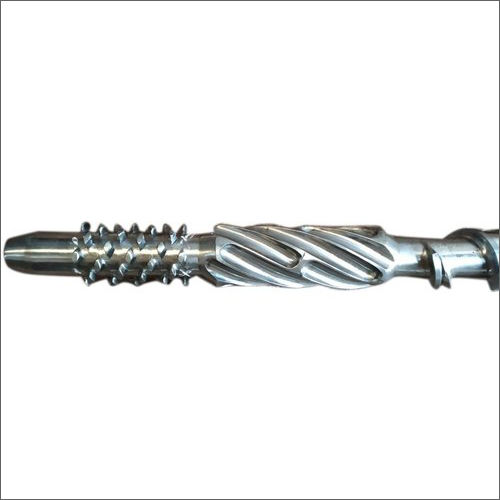 Galvanized Mild Steel  Extrusion Screw With Maddock Mixer