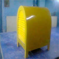 FRP Motor Cover - FRP Material, Industrial Use, Yellow Color, Color Coated Surface Treatment | Durable Motor Protection Solution