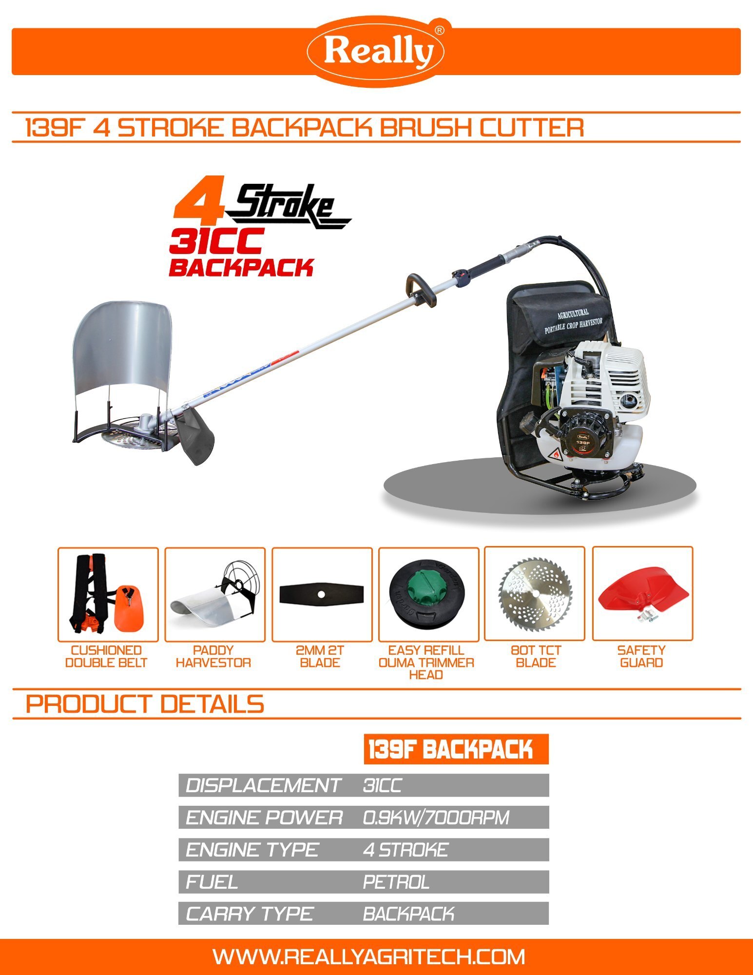 139F SIDEPACK CROP HARVESTOR