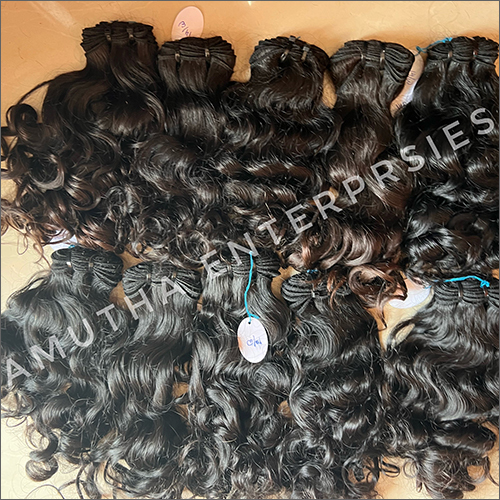Black Curly Short Hair Extensions