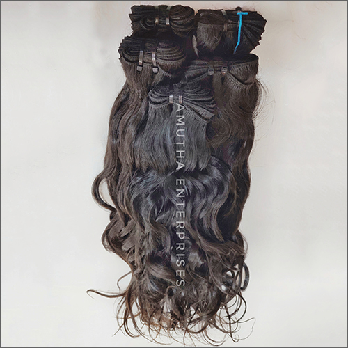 Black Wavy Long Hair Extensions