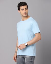 CREPOEN Cotton Round Neck T-Shirts