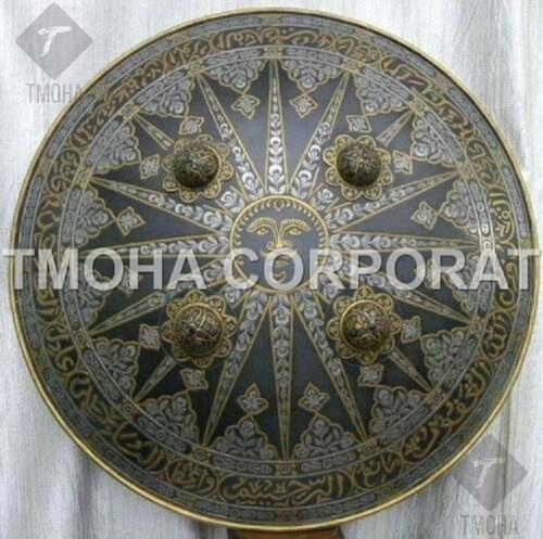 Medieval Shield / Round Shield / Greek Shield / Decorative Shield / Wooden Shield / Armor Shield / Handmade Shield / Decorative Shield MS0323