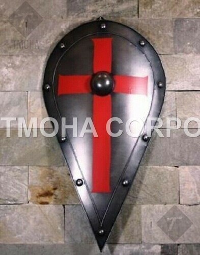 Medieval Shield / Round Shield / Greek Shield / Decorative Shield / Wooden Shield / Armor Shield / Handmade Shield / Decorative Shield MS0328