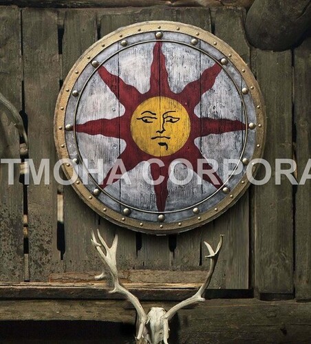 Medieval Shield / Round Shield / Greek Shield / Decorative Shield / Wooden Shield / Armor Shield / Handmade Shield / Decorative Shield MS0341