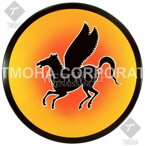Medieval Shield / Round Shield / Greek Shield / Decorative Shield / Wooden Shield / Armor Shield / Handmade Shield / Decorative Shield MS0342