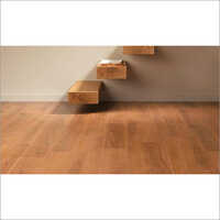 Laminated Wooden Flooring - Wood Material, Polished Surface Treatment | Easy To Install, High Strength, Stain Resistant, Easy To Maintain