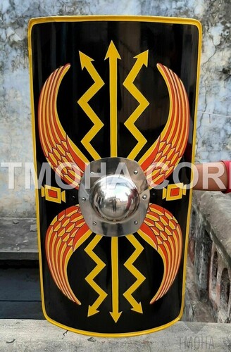Medieval Shield / Round Shield / Greek Shield / Decorative Shield / Wooden Shield / Armor Shield / Handmade Shield / Decorative Shield MS0346