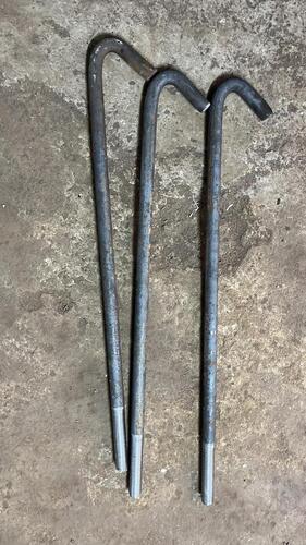 J hook type Foundation Bolts