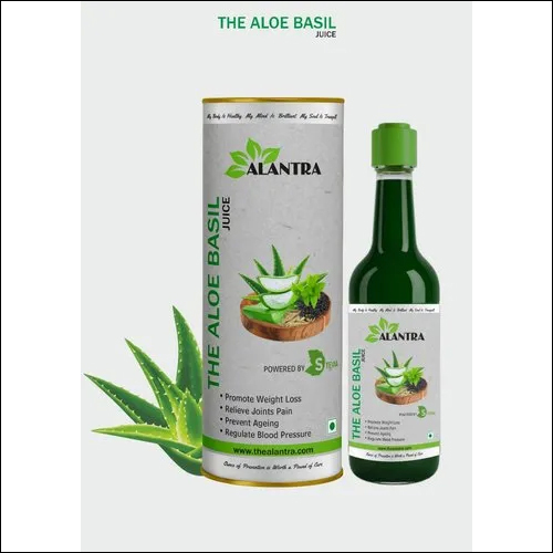 The Aloe Vera Basil Seed Juice