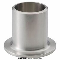 Stainless Steel Stub End - Stainless Steel, Customized Shape, Silver Color, ASTM Standard | Industrial Grade, Galvanized Surface Finish