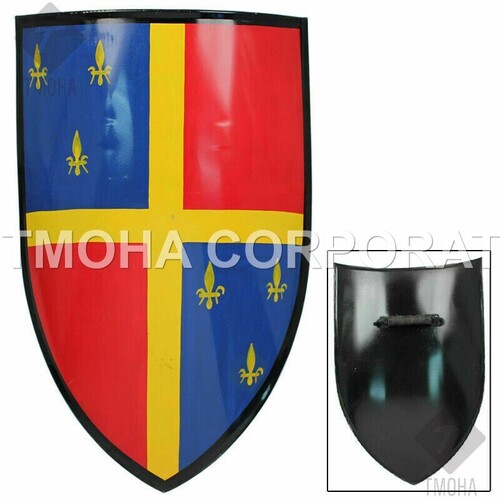 Medieval Shield / Round Shield / Greek Shield / Decorative Shield / Wooden Shield / Armor Shield / Handmade Shield / Decorative Shield MS0352