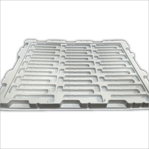 White Reusable Vacuum Formed Tray