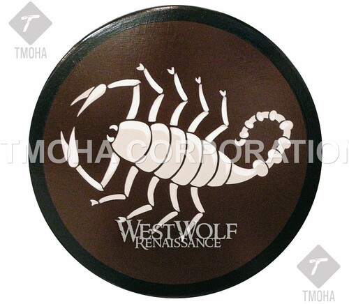 Medieval Shield / Round Shield / Greek Shield / Decorative Shield / Wooden Shield / Armor Shield / Handmade Shield / Decorative Shield MS0359