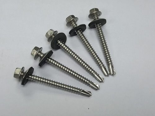 STAINLESS STEEL 410 GARDE HEXAGONAL HEAD SELF DRILLING SCREWS