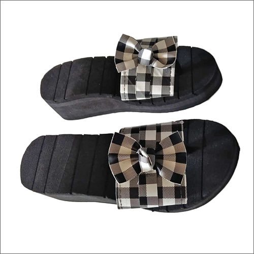 Ladies Modern Sandals - Rubber & Other Materials | Medium Heel, Platform Style, Slip-On Design, Available in Various Sizes & Colors for Every Season