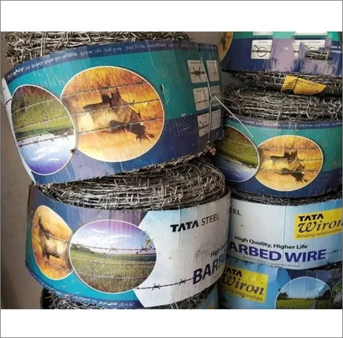 Silver Tata Barbed Wire