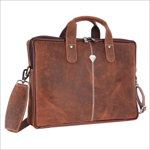 Vintage Leather Laptop Bag