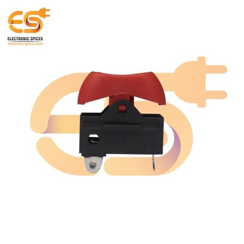 XW-603 6A 250V AC 3pin SPCO red color plastic rocker switch
