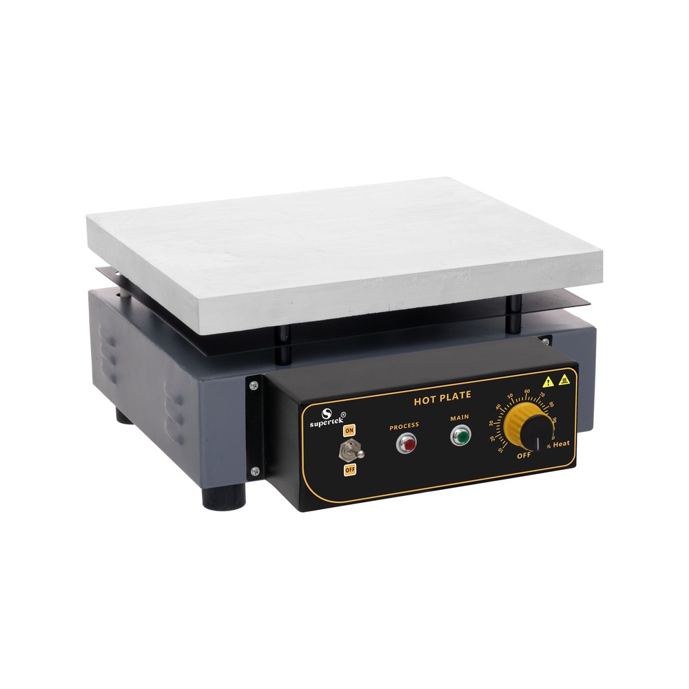 White Laboratory Rectangular Hot Plate