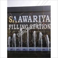 Stainless Steel Foam Jet Fountain