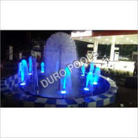 Outdoor Dandelion Fountain - Stainless Steel Ensemble