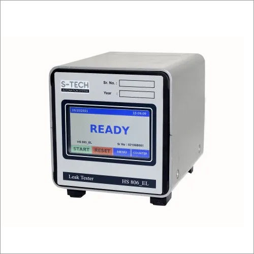 Hs 806 El Single Phase Pressure Decay Low Cost Leak Tester Application: Industrial