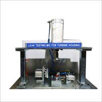 Single Phase Leak Testing Machine For Turbine Housing