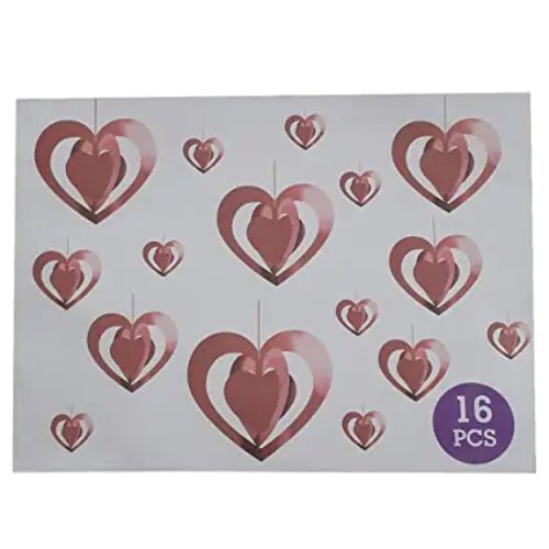 Heart Hanging Foil for Party Decoration
