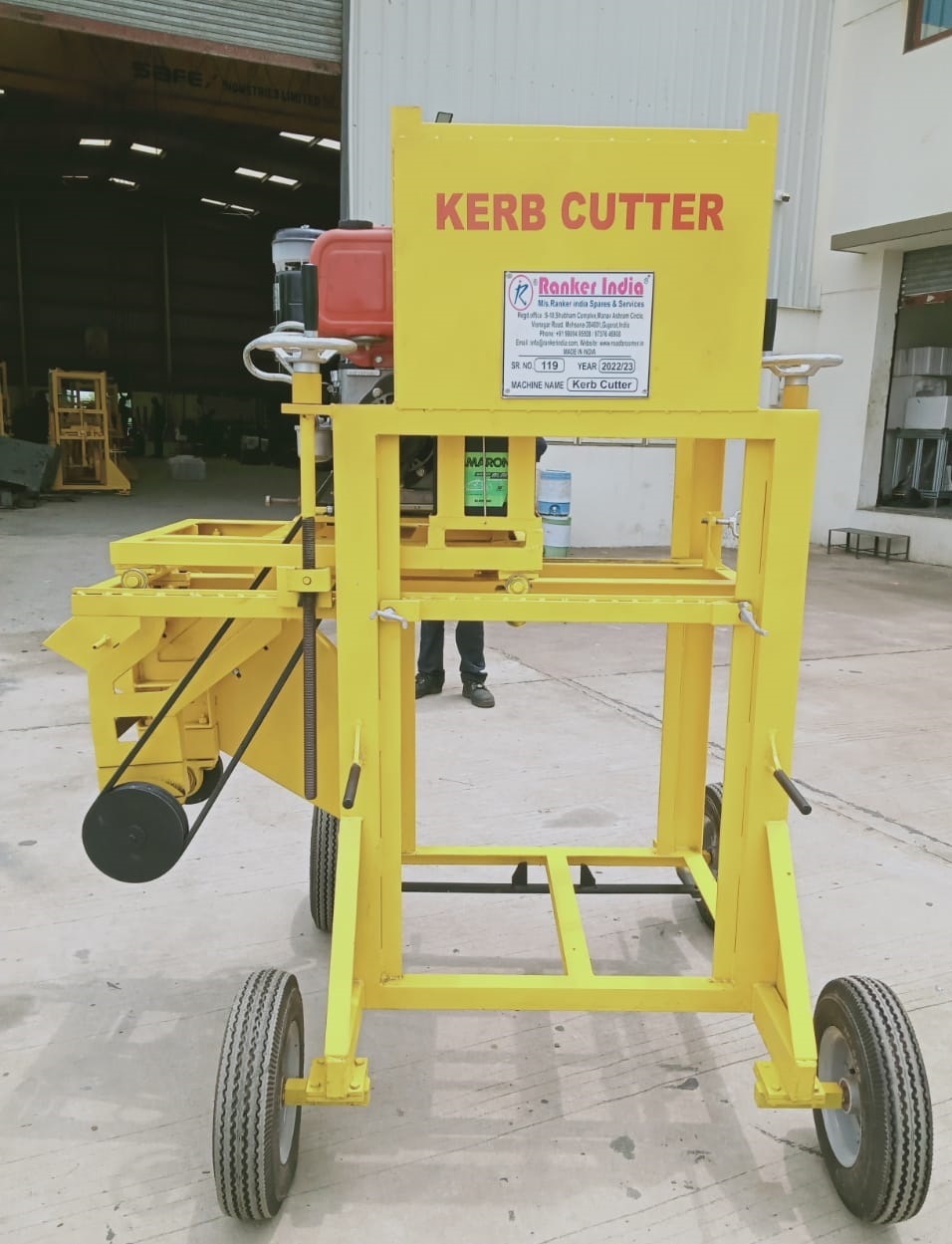 Kerb Cutter Machine