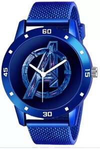 Strap Analog Watch Combo Set