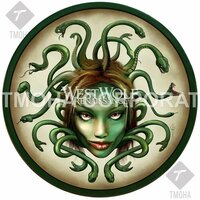 Medieval Shield / Round Shield / Greek Shield / Decorative Shield / Wooden Shield / Armor Shield / Handmade Shield / Decorative Shield MS0369