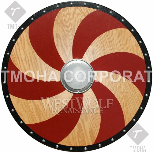 Medieval Shield / Round Shield / Greek Shield / Decorative Shield / Wooden Shield / Armor Shield / Handmade Shield / Decorative Shield MS0376