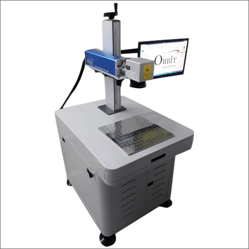 50Hz Single Phase Fiber Laser Metal Marking Machine at Best Price in