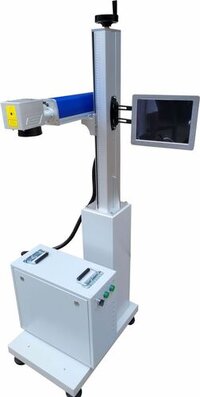 Pvc Pipe Laser Marking Machine - Color: White