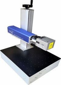 Single Phase Jewellery Laser Marking Machine - Color: White