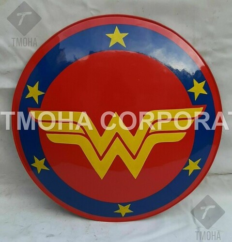 Medieval Shield / Round Shield / Greek Shield / Decorative Shield / Wooden Shield / Armor Shield / Handmade Shield / Decorative Shield MS0380