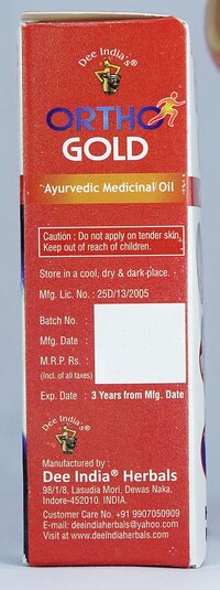 Ortho Gold Oil (30 ml)