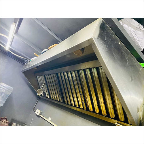 Stainless Steel Exhaust Hood With Baffle Grease Filters