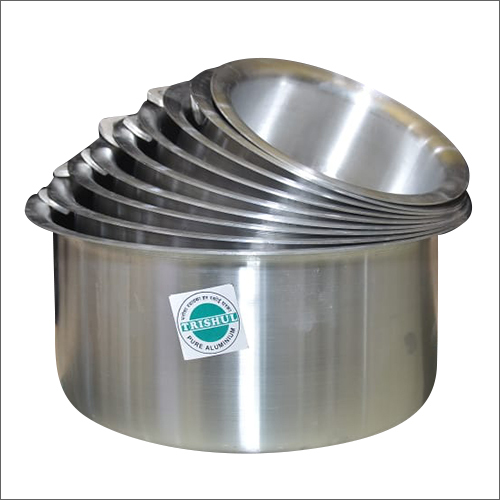 1 To 50Ltr Aluminium Top - Aluminium, Various Sizes, Grey Color | Polished Exterior Coating, Designed for Commercial Applications