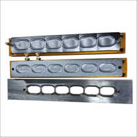 Silver Six Cavity Soap Dies