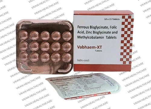 Ferrous Bisglycinate with Zinc Folic Acid Methylcobalamin Tablet