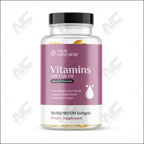 Vitamins with Fish Oil Softgel