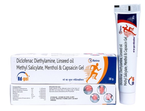 Diclofenac Diethylamine Linseed Oil Methyl Salicylate Menthol And Capsaicin Gel