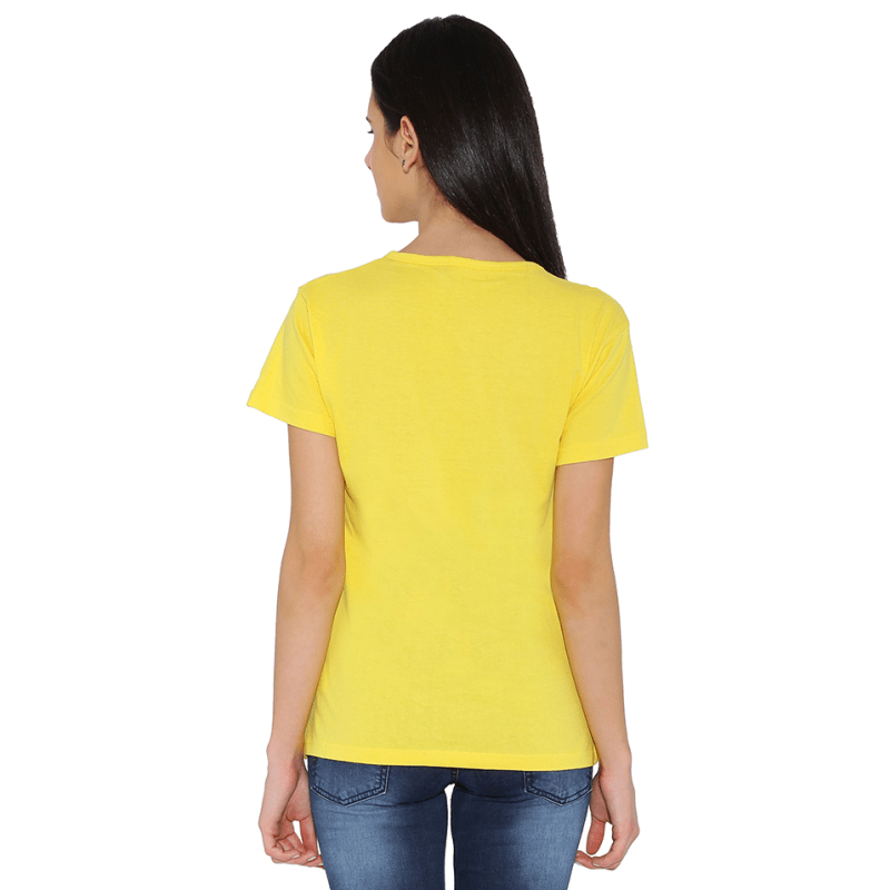 Round Neck Feminine Premium Cotton T-shirt