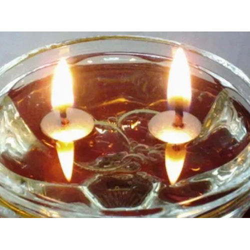 Round Floating Oil Lamp Wicks - Color: White