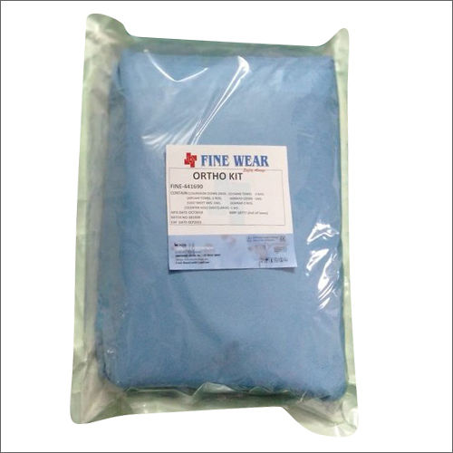 Surgical Ortho Drapes Kit - Color: Blue